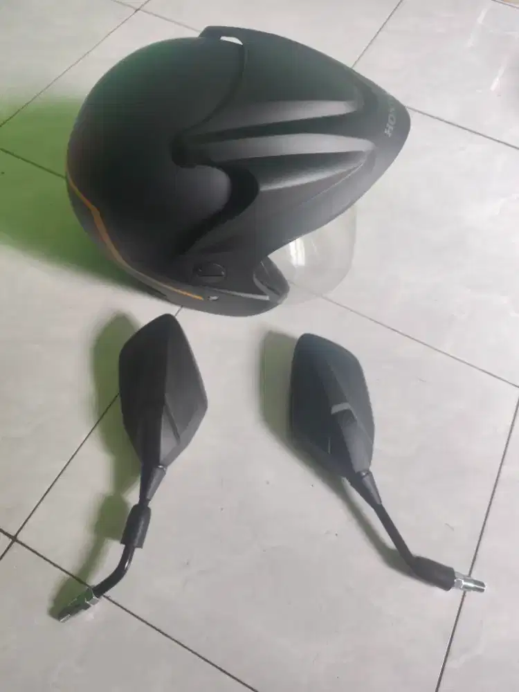 helm&spion honda orijinal