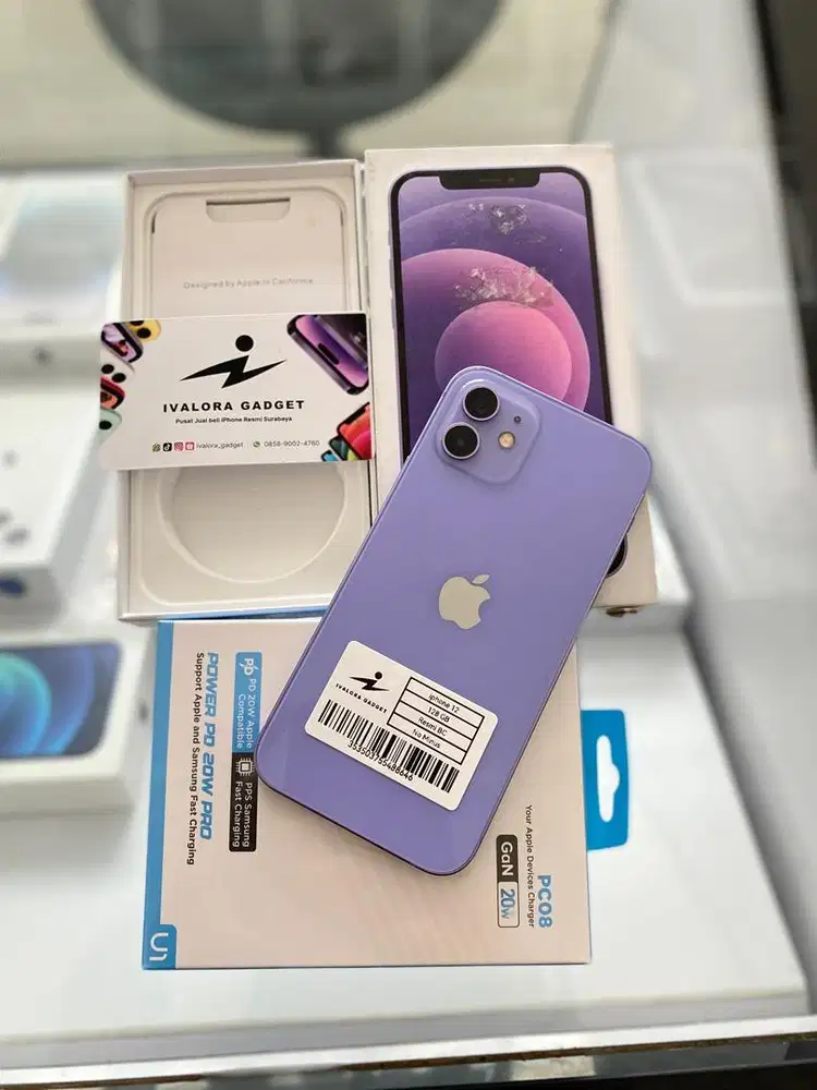 iPhone 12 128GB Beacukai Purple