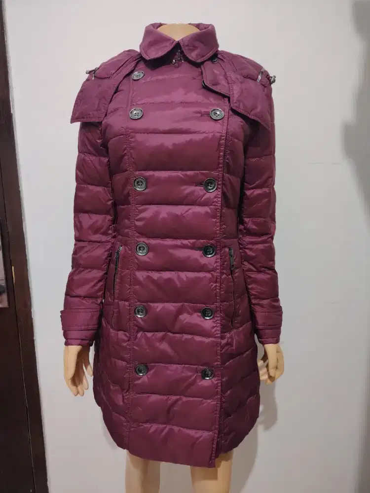 BURBERRY coat Jaket dingin mantel puffer puffer coat breasted blazer