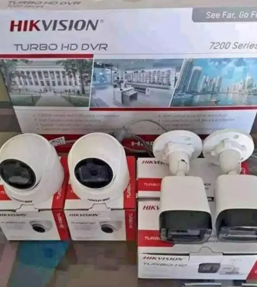 Paket CCTV lengkap plus Pemasangan
