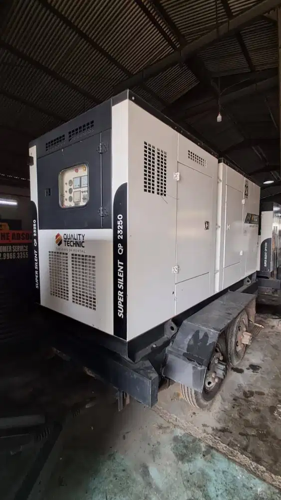 JUAL GENSET 250 KVA SILENT TYPE MMURAH