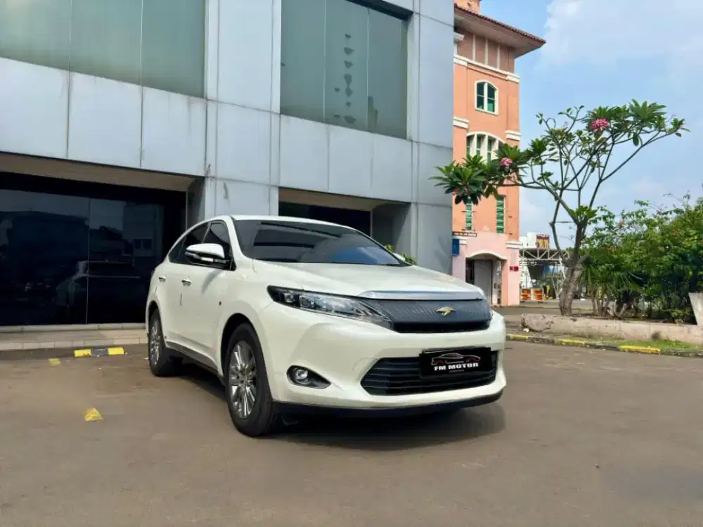 Toyota harrier advance at 2015