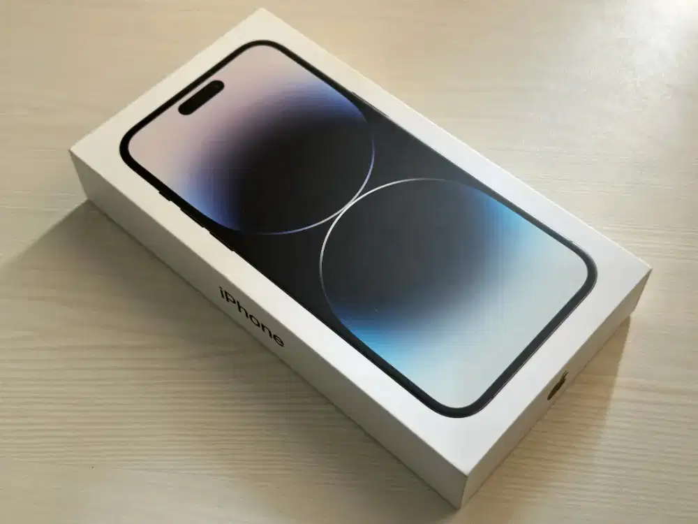 iPhone 14 Pro Max 512Gb Space Black dual nano HK fullset ori semua pro