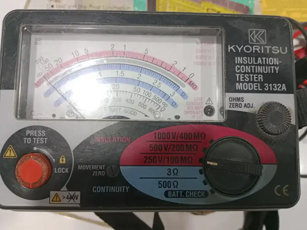 Insulation/ Megger Kyoritsu 3132A