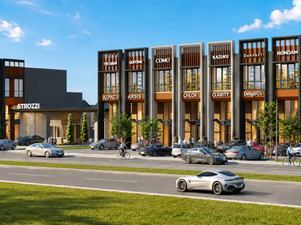 Strozzi Commercial @Symphonia | Commercial Space Premium di Kawasan Bisnis Summarecon Serpong
