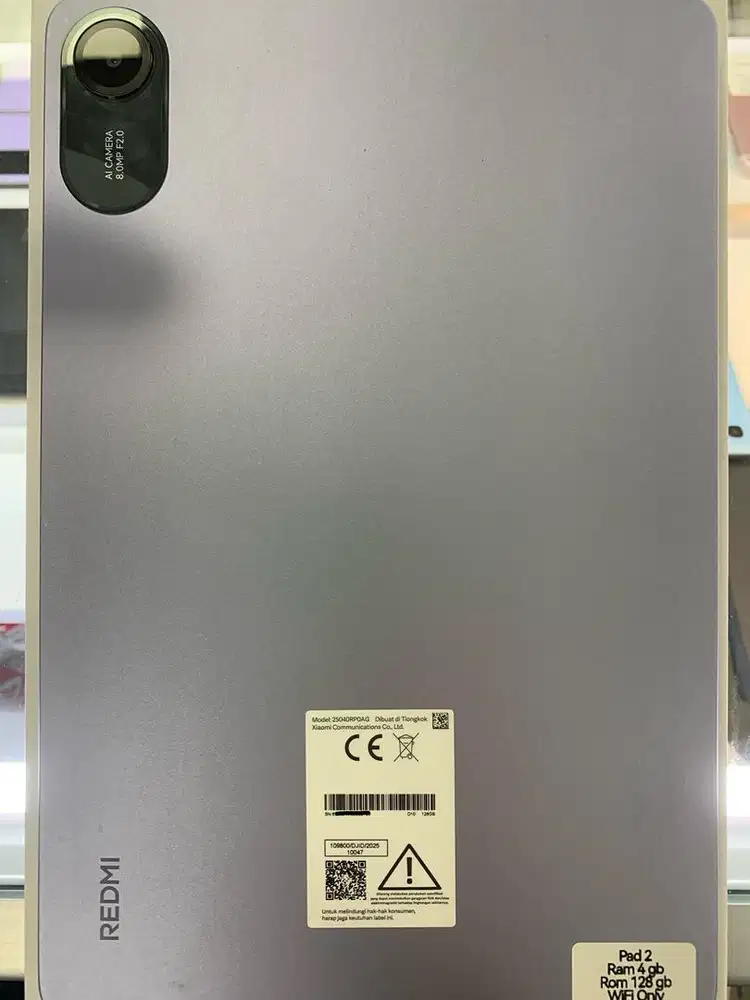 Redmi Pad 2 4/128gb wifi only