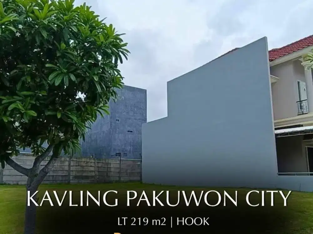 Dijual Kavling Pakuwon City Bisa jalan kaki ke mall Dekat Pakuwon City Mall, Papaya Supermarket dll