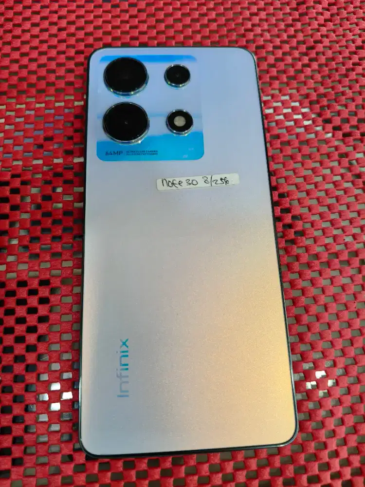 Infinix note 30 8/256 ex garansi resmi lengkap no minus