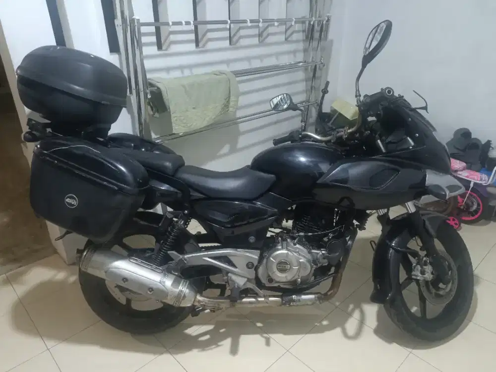pulsar modif touring siap jalan jauh