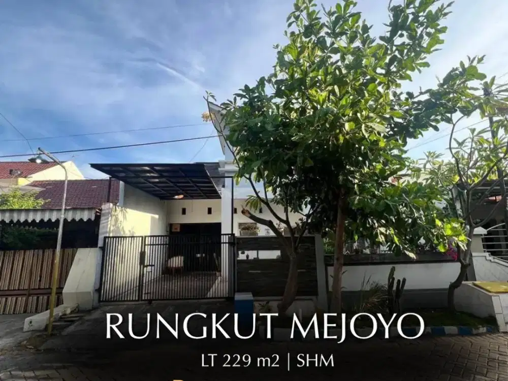 SANGAT COCOK Untuk KOS-KOSAN DEKAT UBAYA Dijual Rumah Hitung Tanah di Rungkut Mejoyo