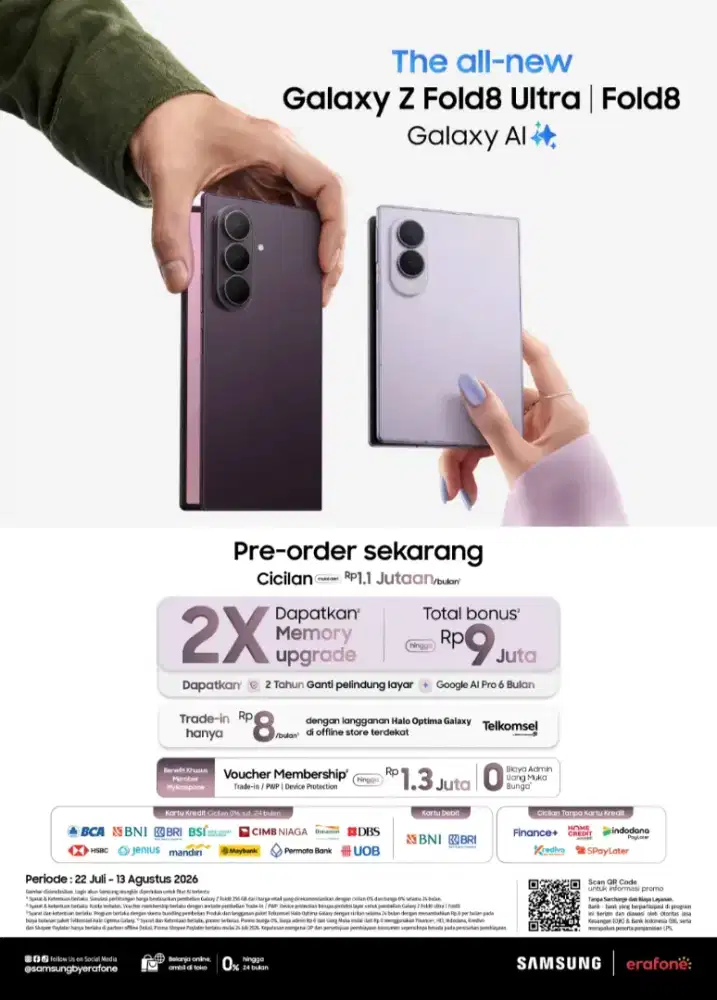 PRE ORDER SAMSUNG Z SERIES 8