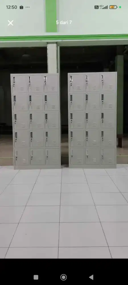 Loker besi 15 pintu