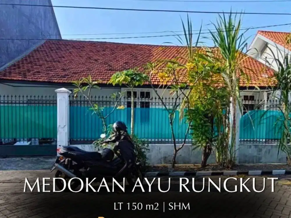 Cocok Buat Kos - Daerah UPN Dijual Rumah Hitung Tanah di Medokan Ayu Rungkut Surabaya