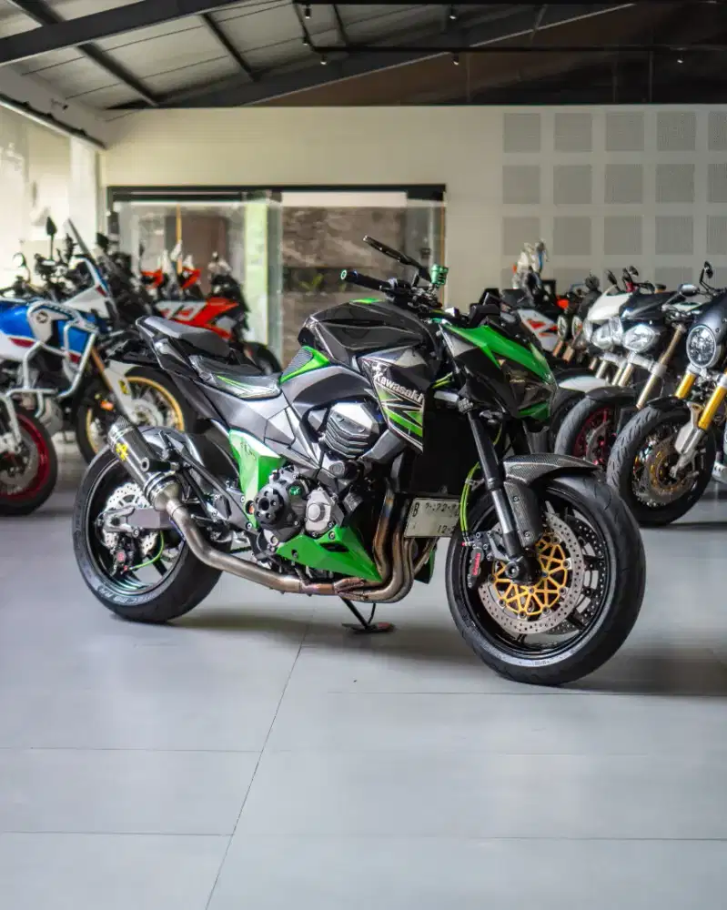Kawasaki Z800 Metallic Green 2018 Mods Up 85 Jtan