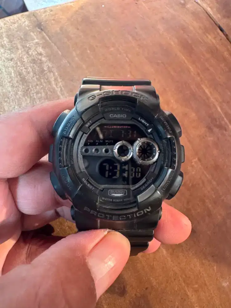 Casio G shock GD 100 hitam