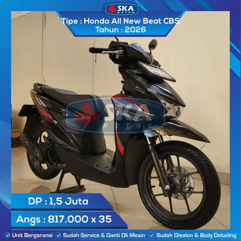Honda All New Beat CBS Tahun 2026
