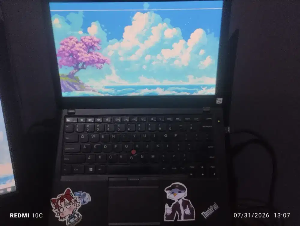 Laptop Lenovo Thinkpad x260 intel i5 6300u ram 8gb sudah ssd