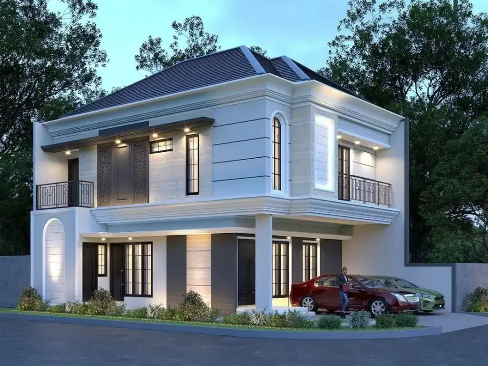 Rumah Araya 2 New Minimalis , Hadap: selatan - barat