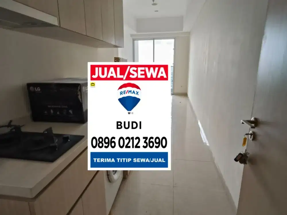 Disewa dijual apartemen sedayu city suites kelapa gading Brand New lantai sedang-tinggi LB 60 m2 2KT
