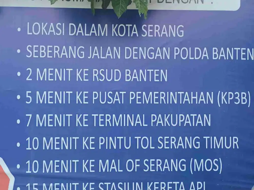 Rumah Subsidi Siap Huni tanpa DP di Serang kota Banten