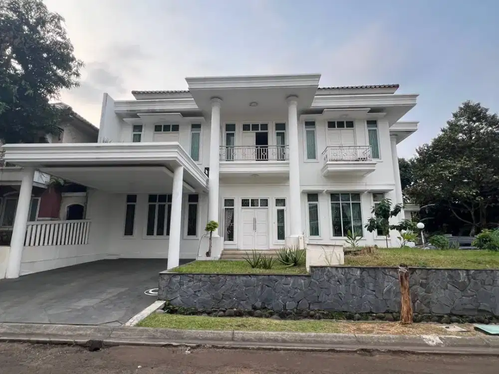 Jual Rumah Full Furnished Telaga Golf Sawangan Hoek Siap Huni