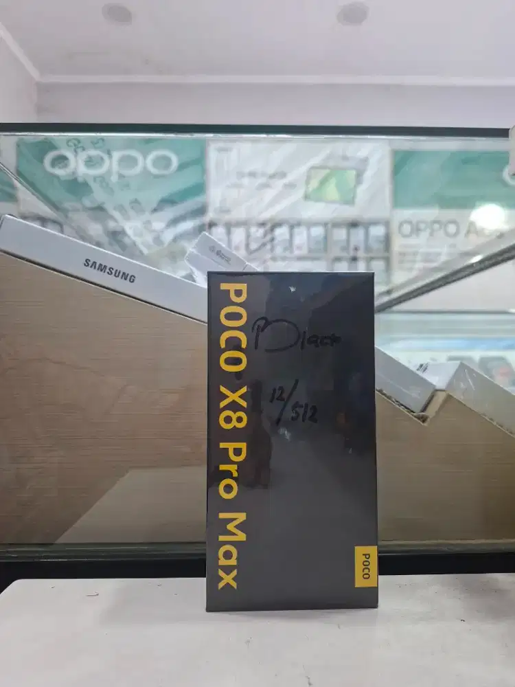 POCO X8 PRO MAX 12/512 NEW MURAH GARANSI RESMI
