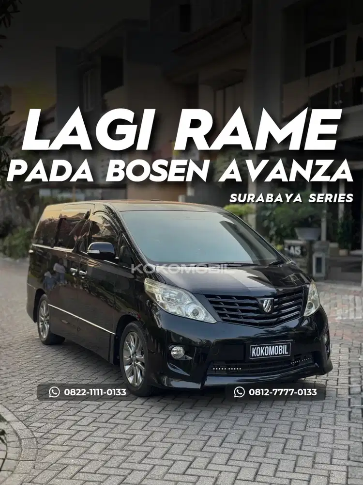 TOYOTA ALPHARD 2.4 AT 2010