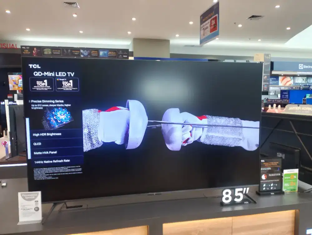 Televisi 85 inc tcl