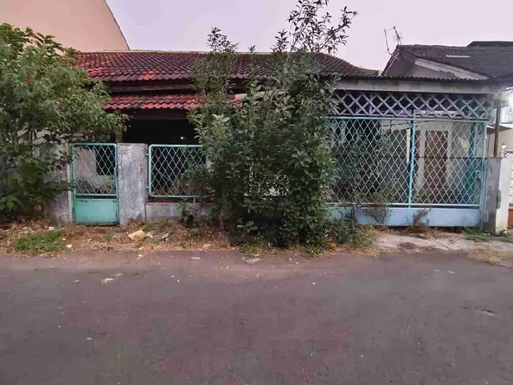 Rumah murah 750 jt hitung tanah LT 154 di pondok pekayon indah bebas banjir jual cepat