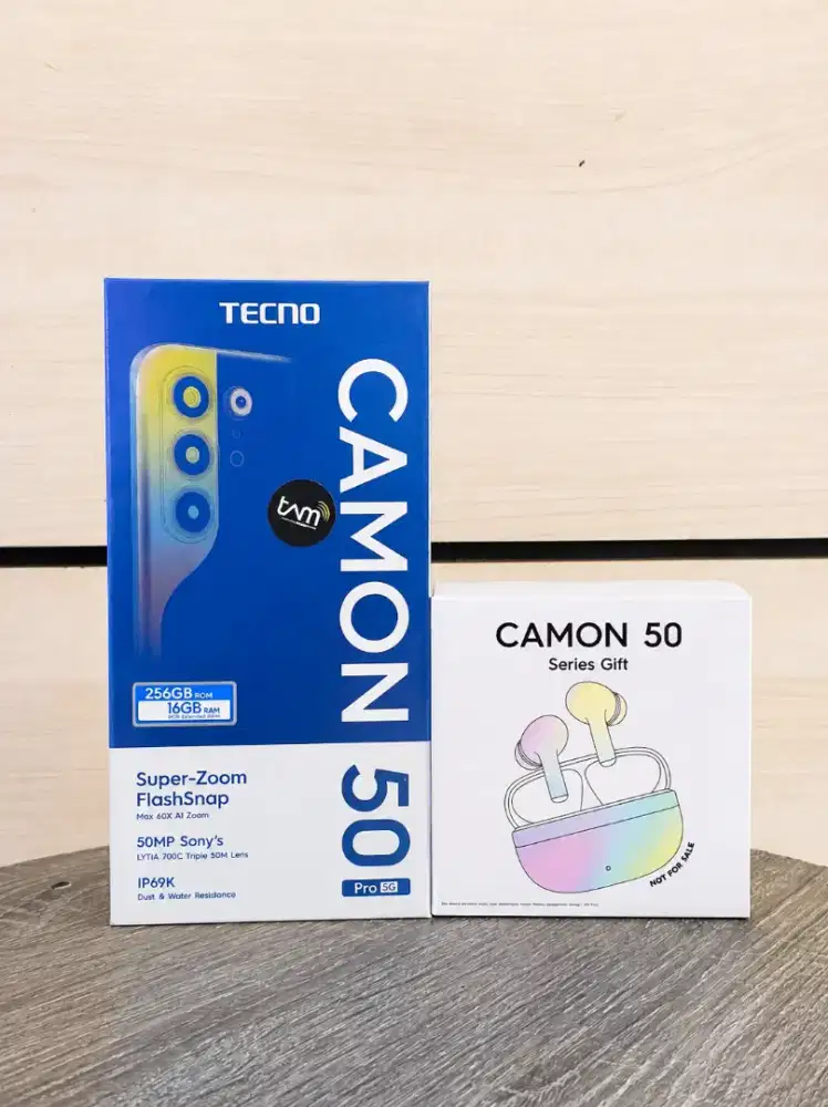 Promo Tecno Camon 50 Pro 5G