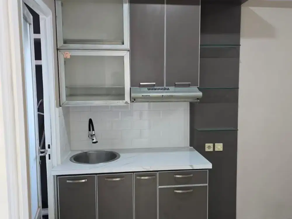 Apartemen 2 Kamar Kelapa Gading – Renovasi, Kitchen Set & 2 AC, Siap Huni
