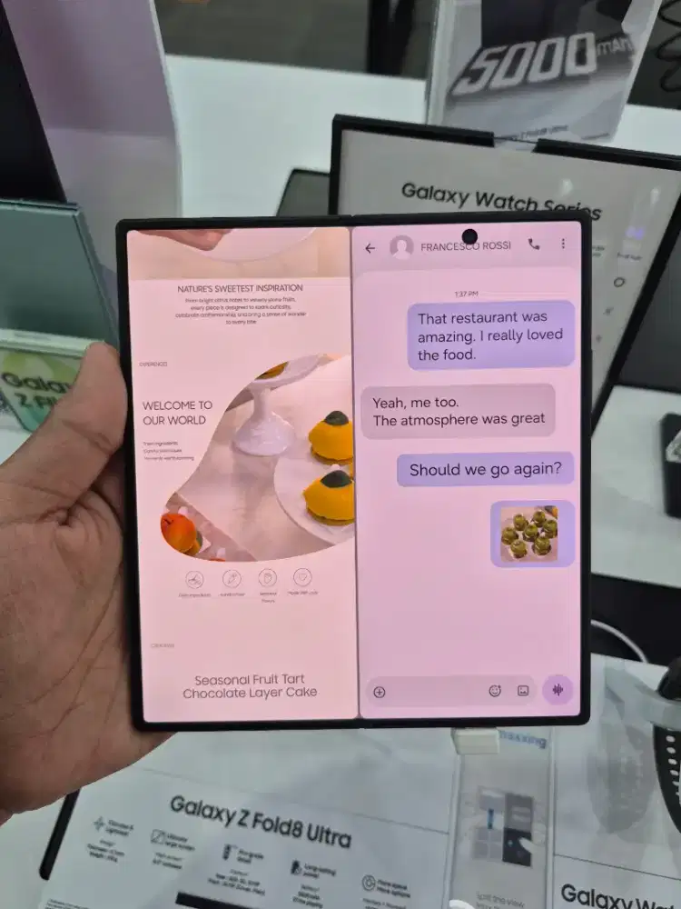 Samsung Galaxy Fold 8 Ultra Po