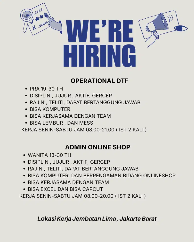 ADMIN ONLINE SHOP & JAGA MESIN DTF