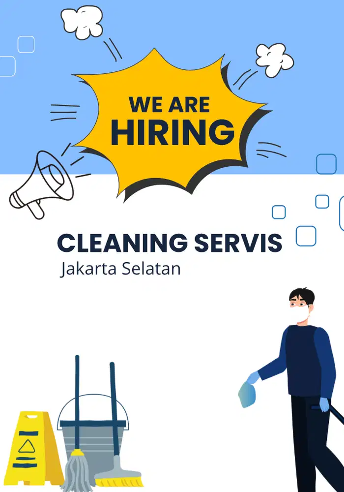 DIBUTUHKAN SEGERA – CLEANING SERVICE