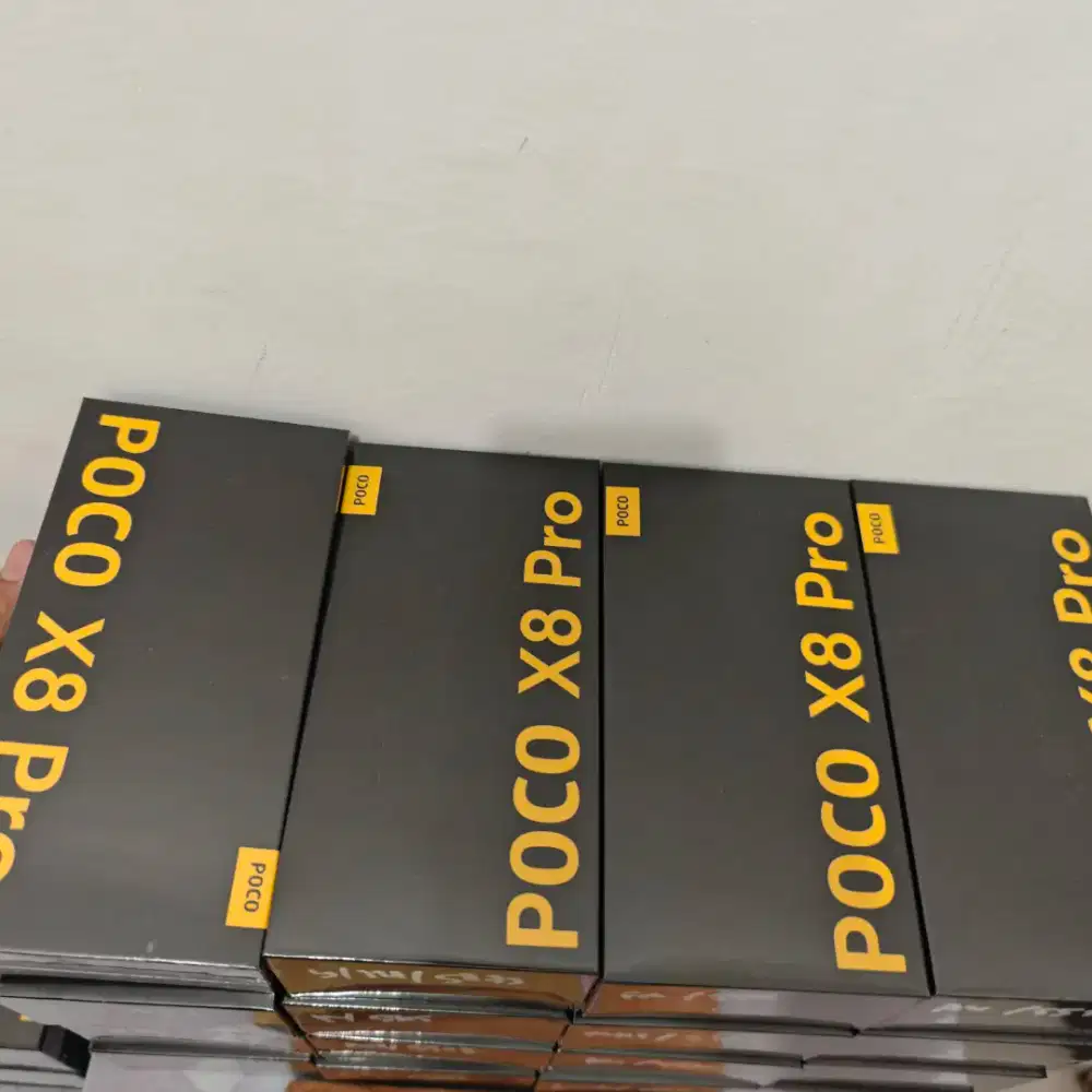 POCO X8 PRO 12/512 GARANSI RESMI XIAOMI 15 BULAN NO REPACK NEW SEGEL