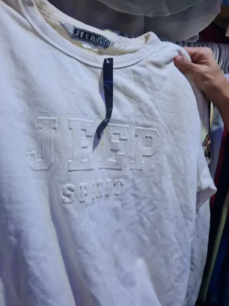Kaos Cream Merk Jeep