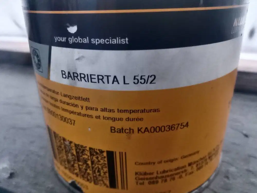 JUAL BARRIERTAL 55/2