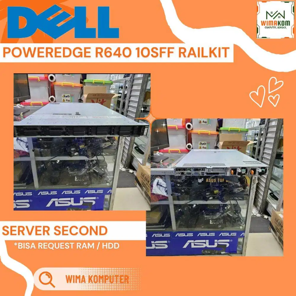 SERVER DELL R640 8 SFF 2x Xeon SILVER 4110 32 CORE RAM 128GB SAS 4TB