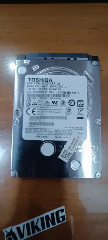 HDD 2.5inc 1TB Toshiba