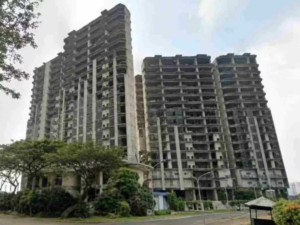 Dijual Gedung Perkantoran Setengah Jadi di Area Super Strategis Murah (Lel)