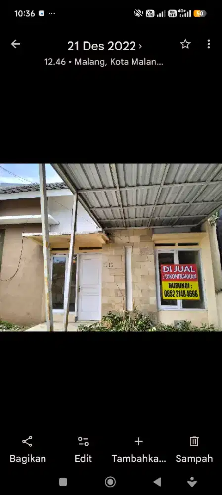 Dijual murah, BU.Nirwana Pandanwangi, rumah asri