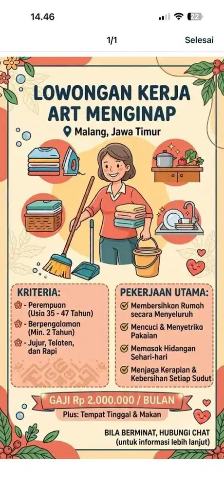 Lowongan kerja art