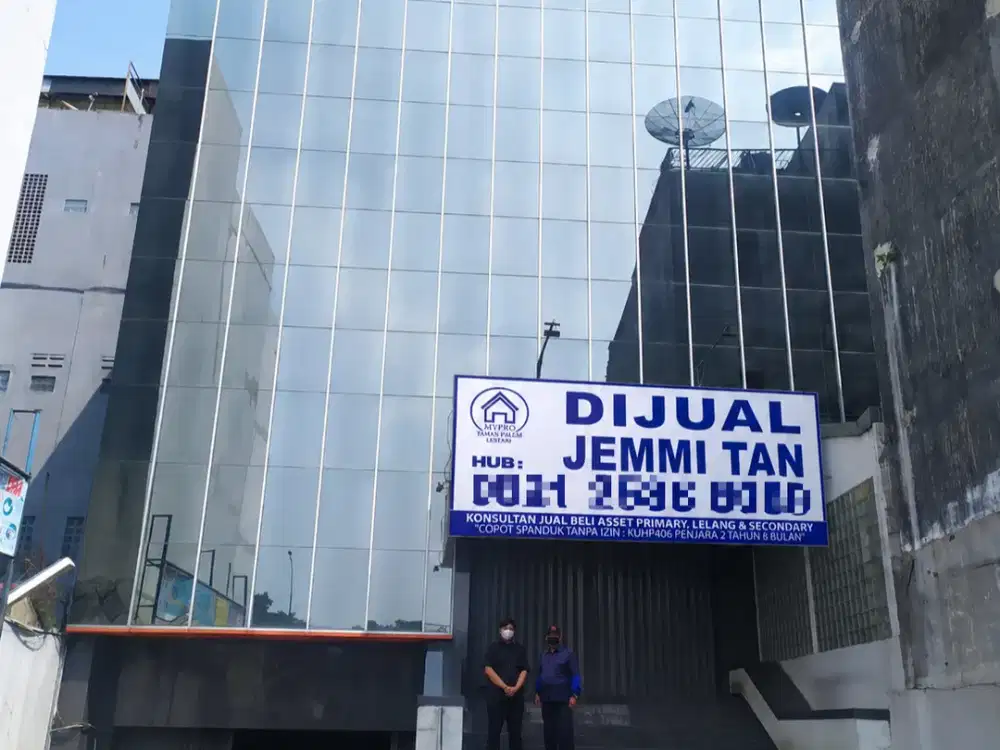 Dijual Gedung Eks Kampus Kramat Dibawah NJOP