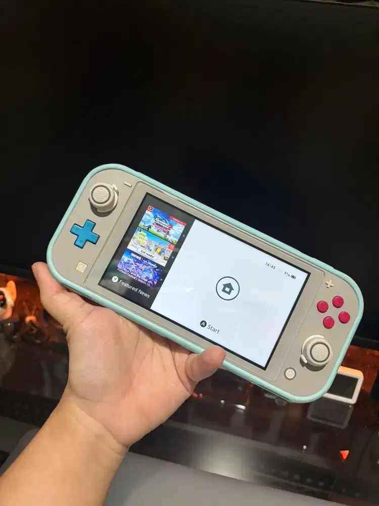 Nintendo Switch Lite Zacian and Zamacenta Edition OFW Murah Bonus Bany