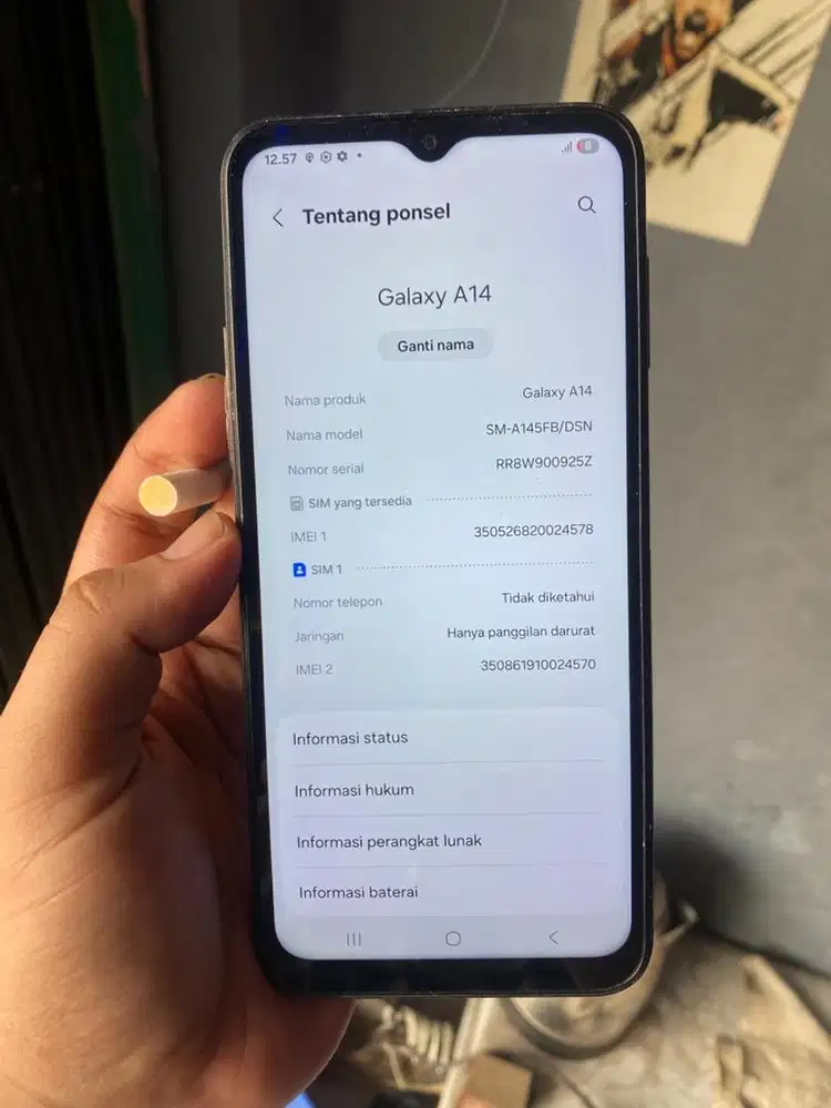 Samsung a14 4/128