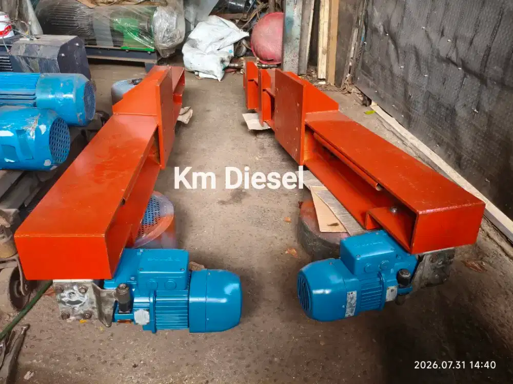Saddle Crane Demag 5 Ton Panjang 2 Meter Motor 0,04 KW