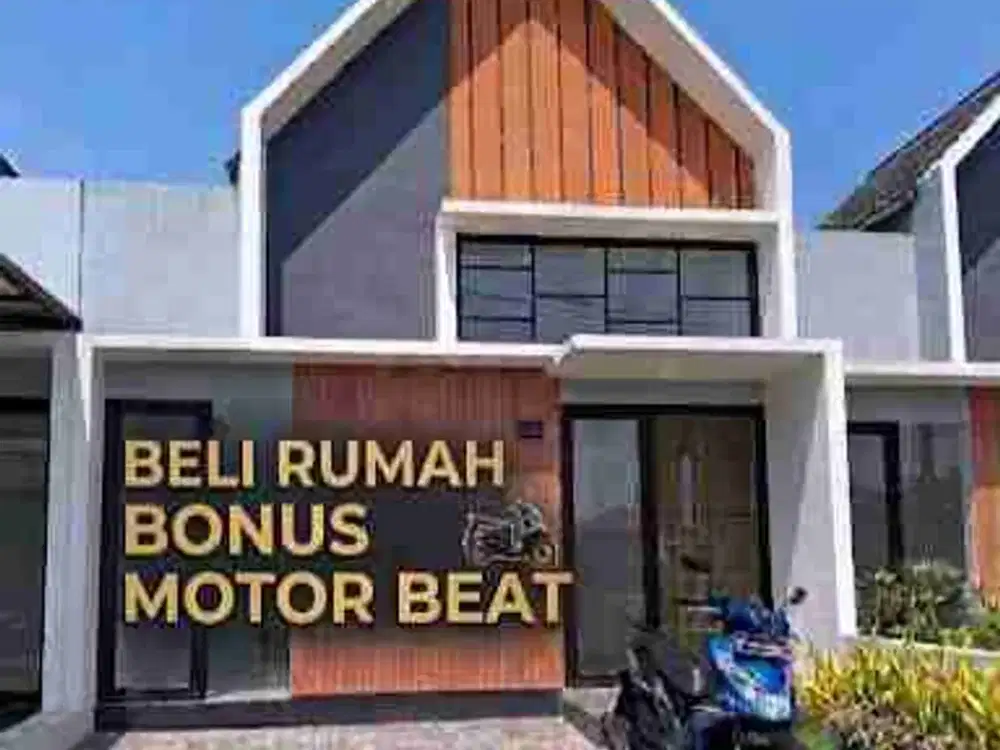 Rumah ready , bonus MOTOR , cerme gresik
