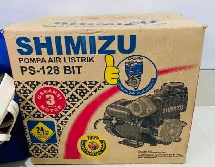 Pompa Air Shimizu PS 128 Bekas
