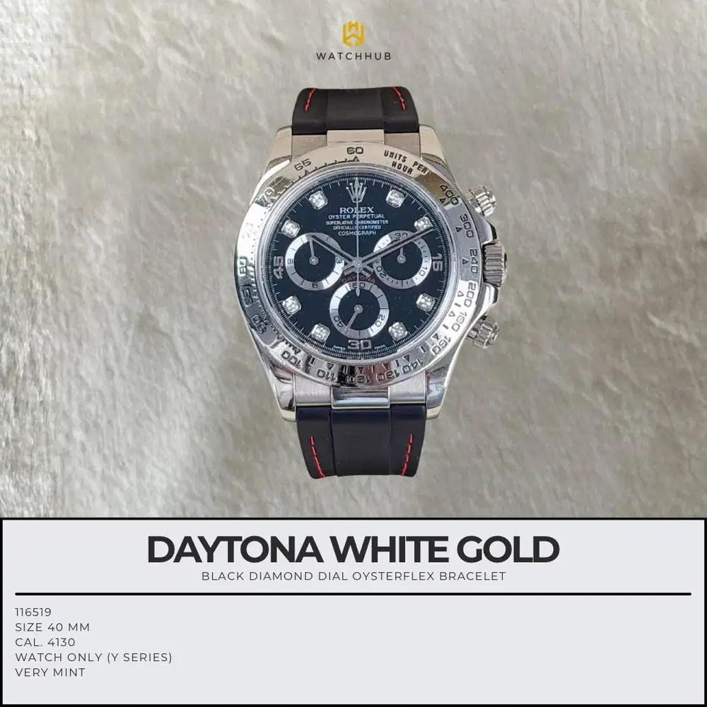 Rolex Daytona White Gold 116519