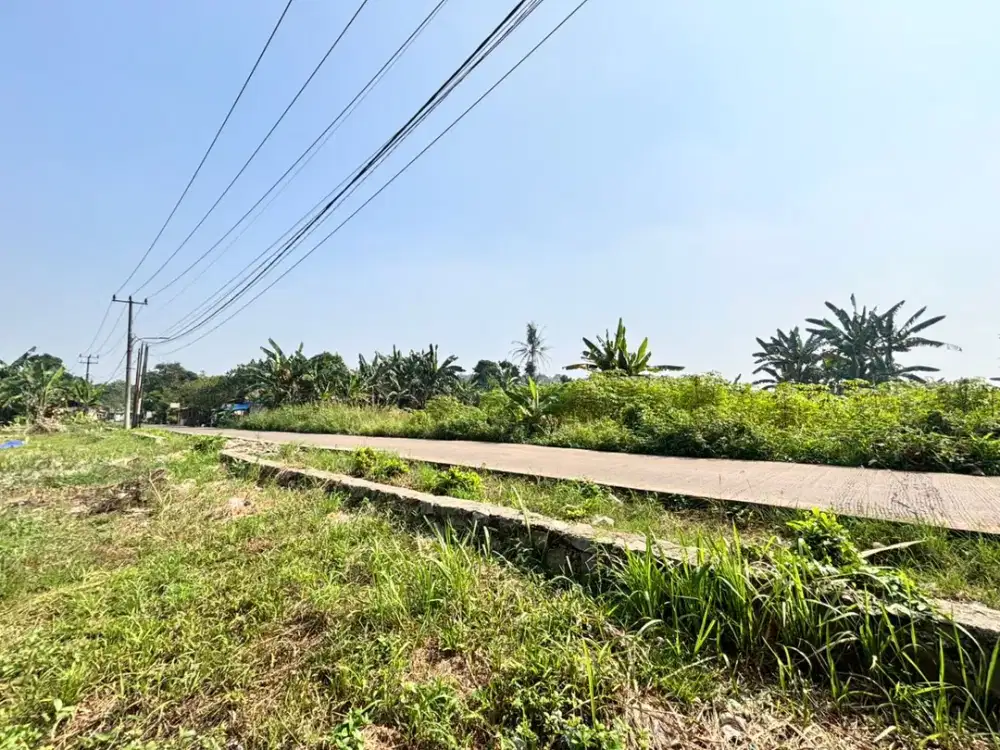 Kesempatan Memiliki Tanah Termurah Dekat Stasiun Jatake - SHM - 10 Menit Tol Legok